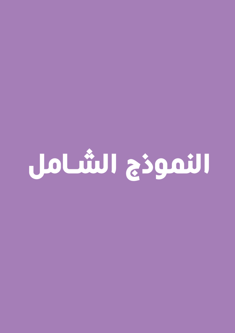 النموذج الشامل